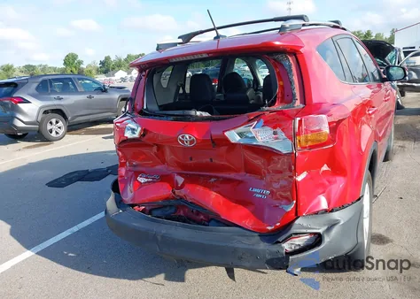 2014 Toyota Rav4 Limited from USA, damaged, VIN 2T3DFREV4EW173533